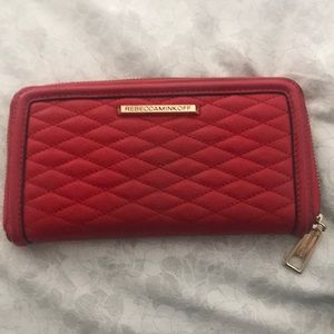 Red Rebecca minkoff wallet